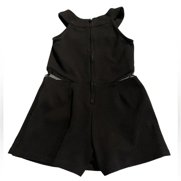 3/$20 Children’s place size 6 girls black skort jumpsuit EUC - Picture 2 of 10